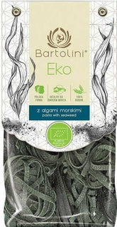 Pâtes (semoule aux algues marines) de nids tagliatelles BIO 250 g - BARTOLINI
